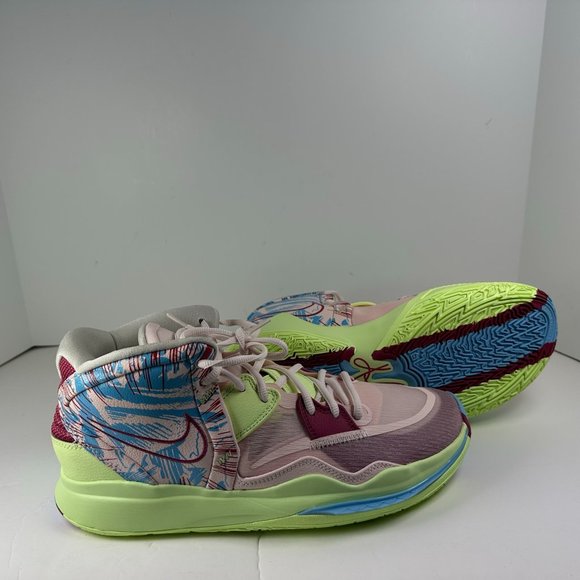 Nike Kyrie Infinity "1 World 1 People" Mens Size 12 Pink Volt Blue CZ0204-600